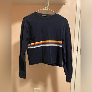 Brandy Melville - Long sleeve rainbow